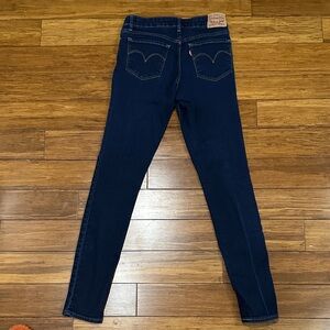 Levi's Dark Blue 711 Skinny Jeans 27